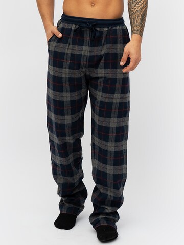 Phil & Co. Berlin Pajama Pants in Blue: front
