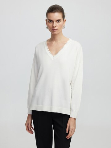 Ipekyol Trui in Beige: voorkant