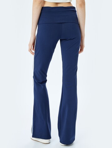 Koton Flared Leggings in Blau