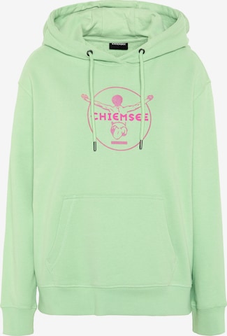 CHIEMSEE Sweatshirt in Green: front