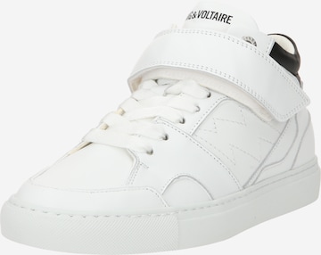 Zadig & Voltaire Sneakers high i hvit: forside