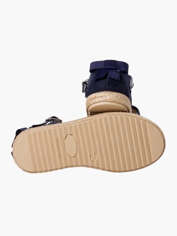 Sandales Pisamonas en bleu