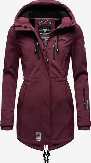 MARIKOO Jacke in bordeaux, Produktansicht