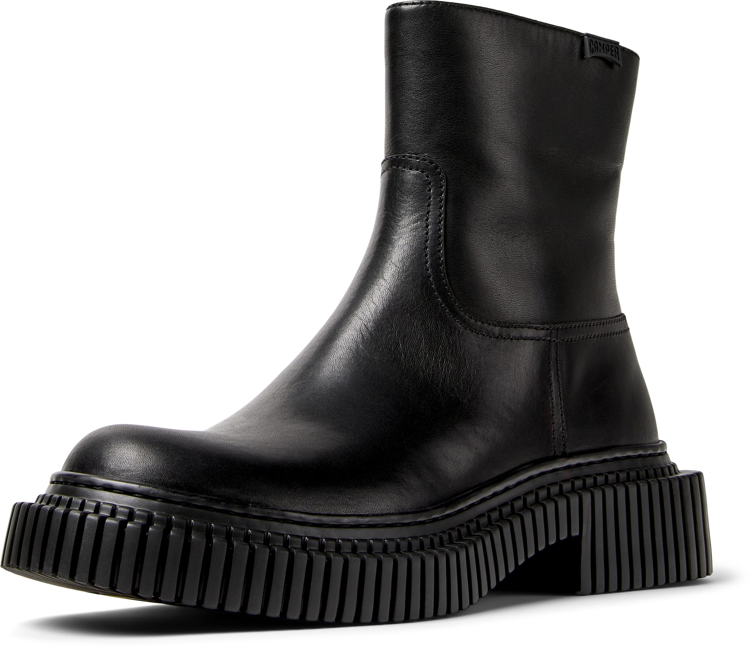 CAMPER Enkellaarsjes 'Pix Berlin' in Zwart: voorkant