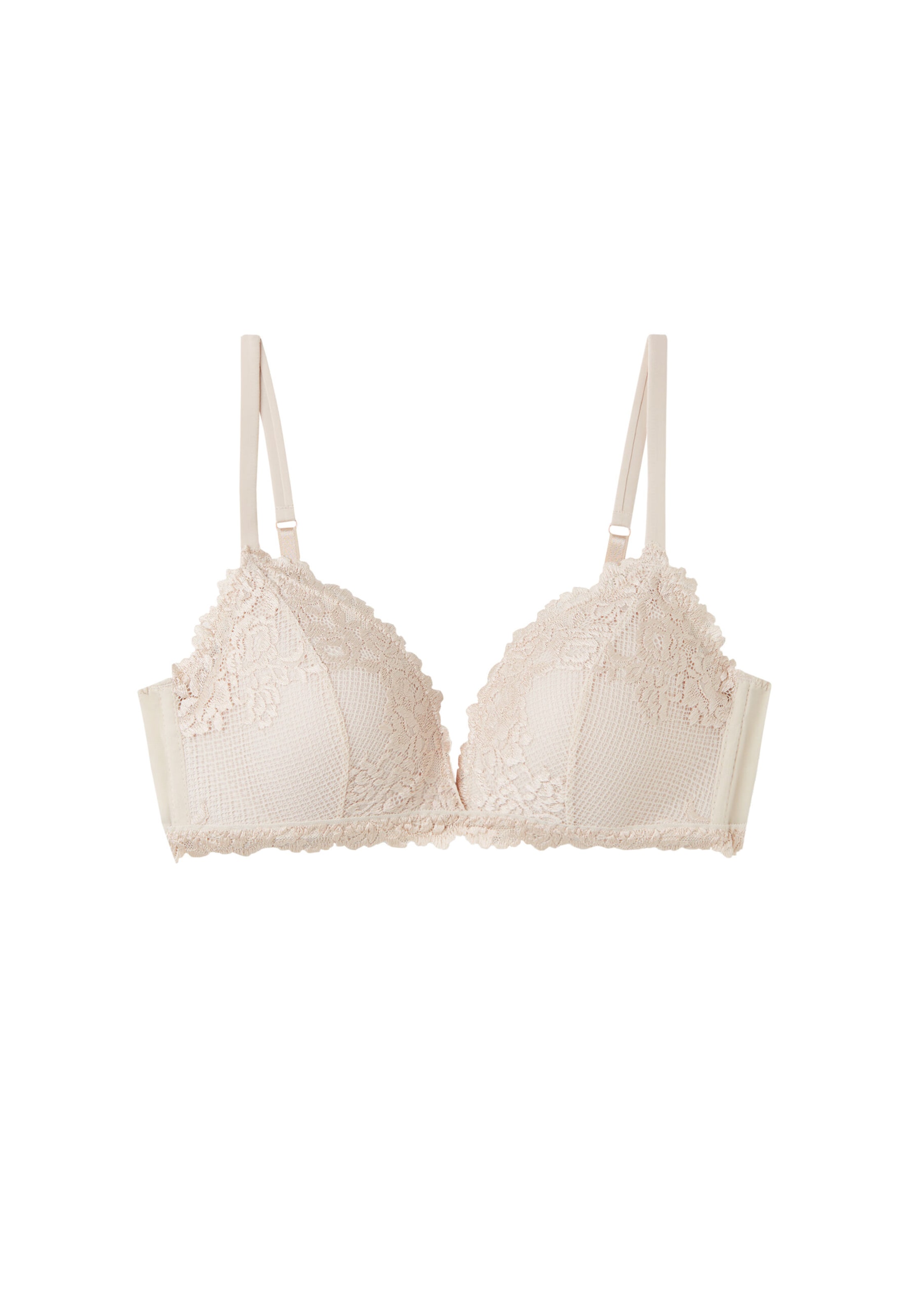INTIMISSIMI Bra 'Pretty Flowers' in Beige: front