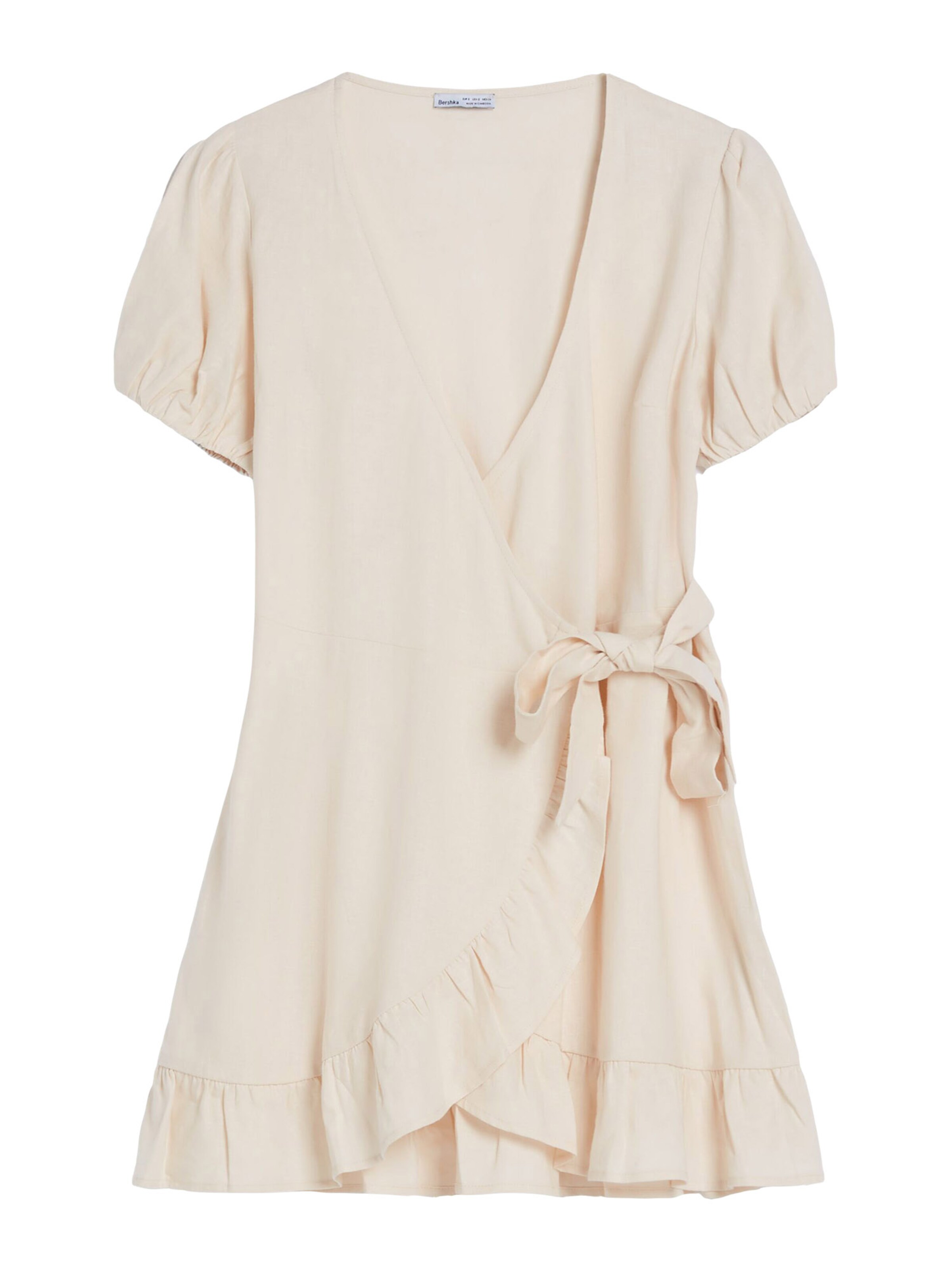 Bershka Šaty - Béžová: predná strana