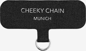 Protection pour Smartphone Cheeky Chain Munich en noir : devant