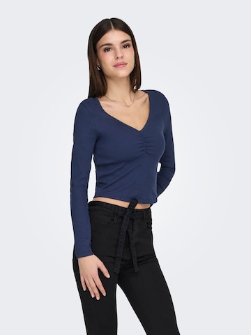 ONLY Shirt 'ONLBetty' in Blue: front