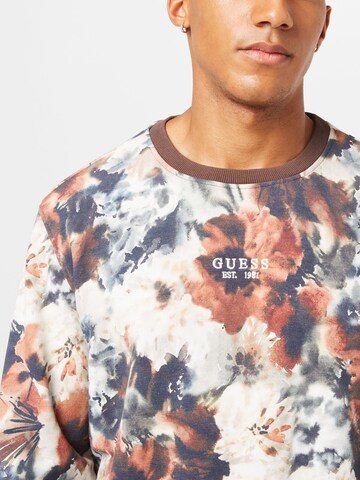 GUESS Sweatshirt in Brown