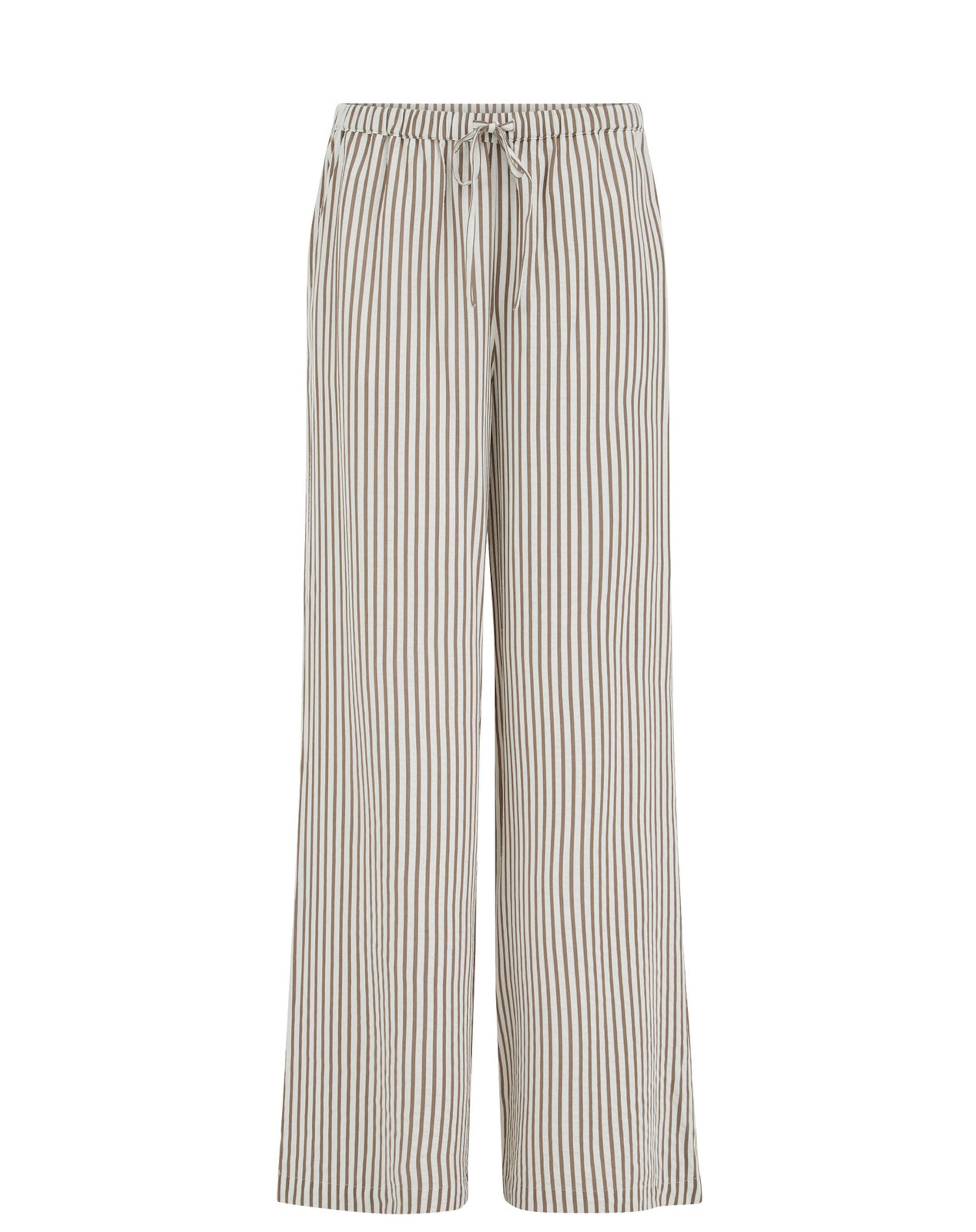 WE Fashion Wide Leg Hose in Grün: Vorderseite