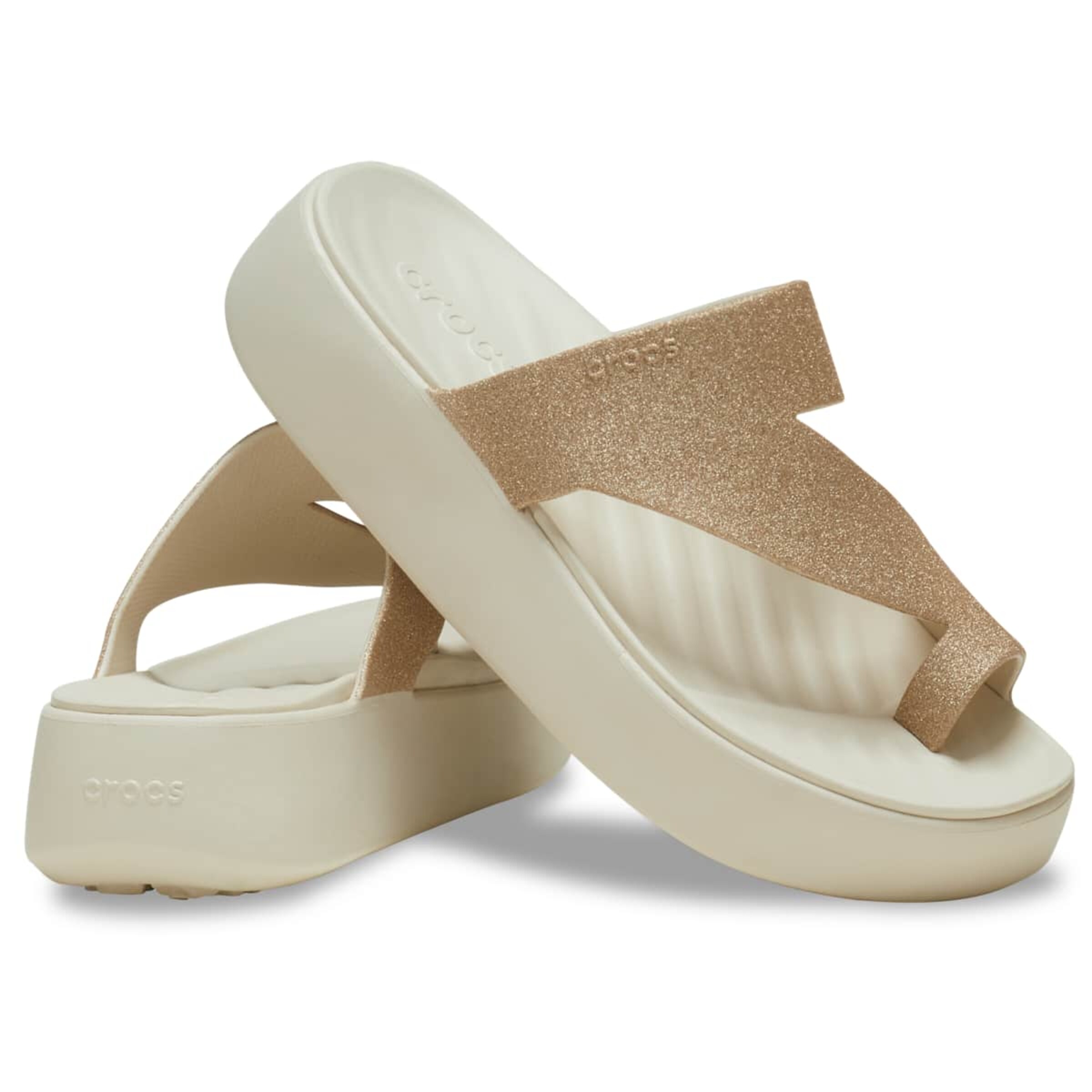 Crocs Zehentrenner 'Getaway' in Weiß