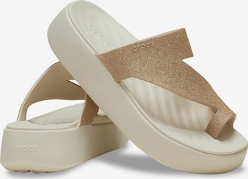 Crocs T-Bar Sandals 'Getaway' in White ABOUT YOU