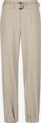 Effilé Pantalon MADELEINE en blanc : devant