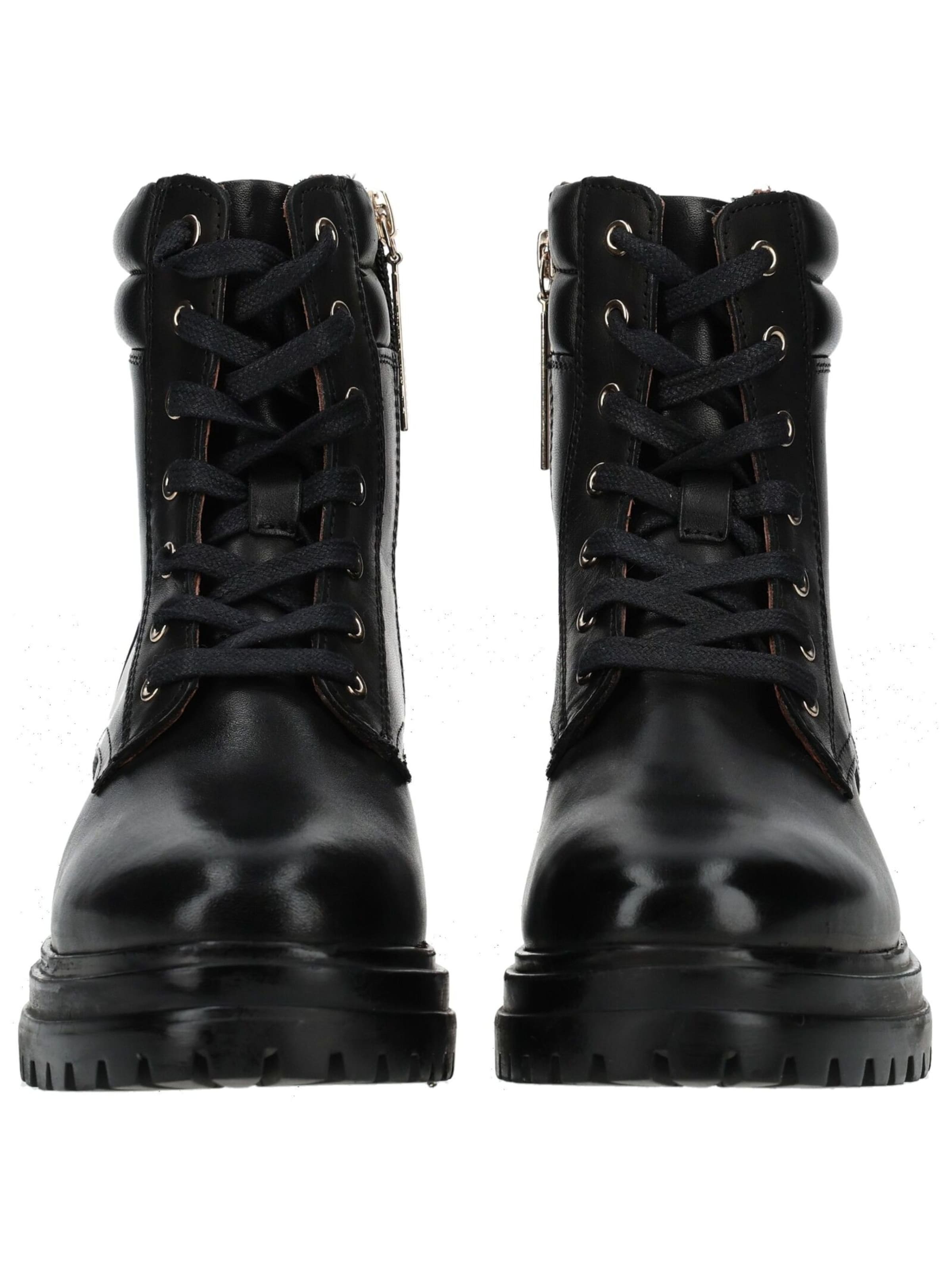 Bottines à lacets GIOSEPPO en noir