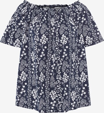 heine Shirt in Blauw: voorkant