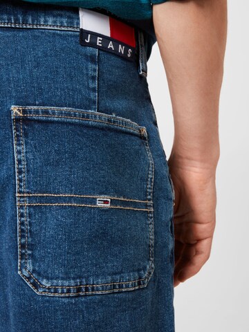 Tommy Jeans - Loosefit Calças de ganga de pregas 'BAX' em azul