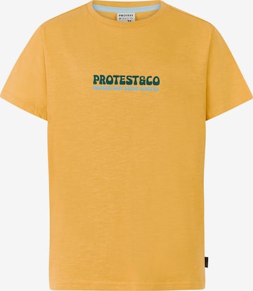 PROTEST Shirt 'PRTBarlow JR' in Gelb: Vorderseite