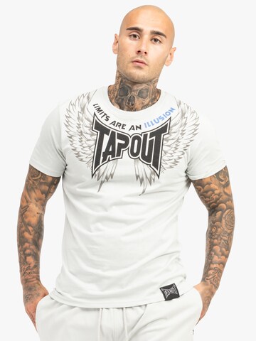 T-Shirt 'TILLUSION TEE' Tapout en gris : devant