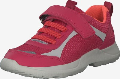 SUPERFIT Sneakers 'Rush' in de kleur Lichtgrijs / Donkerroze / Lichtrood, Productweergave
