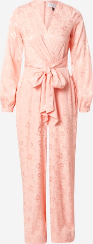 Closet London Jumpsuit in Pink: front