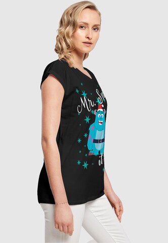 ABSOLUTE CULT Shirt ' Ladies Disney 100 - Sully Mr Snow It All' in Black