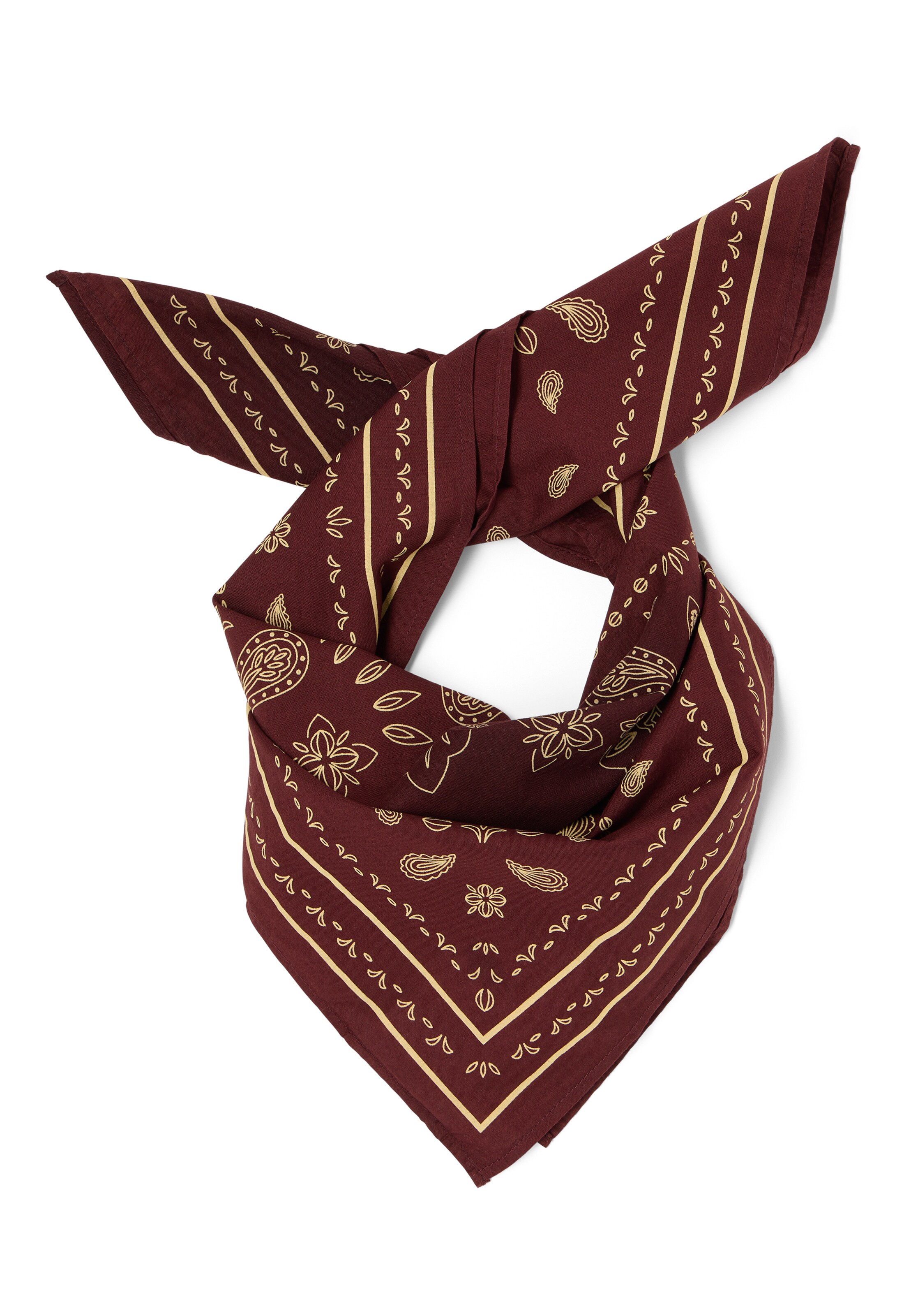 MUSTANG Schal 'Sunrise Bandana' in Braun