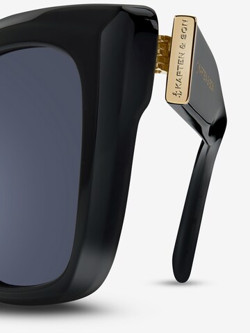 Kapten & Son Sunglasses 'Cassis' in Black