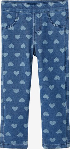 NAME IT Slimfit Leggings 'Salli' in Blau: predná strana