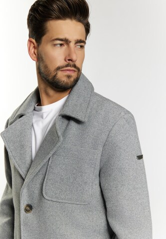 DreiMaster Vintage Between-Seasons Coat 'Altiplano' in Grey