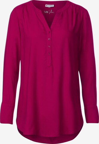 STREET ONE Blouse in Pink: front