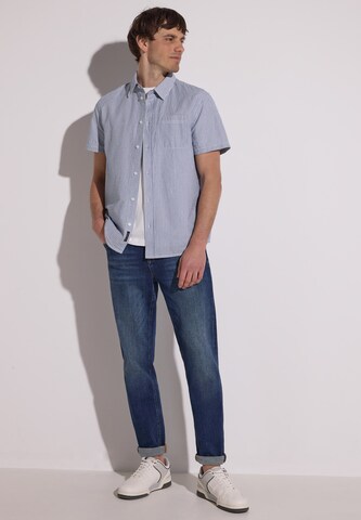 Street One MEN Regular Fit Hemd in Blau