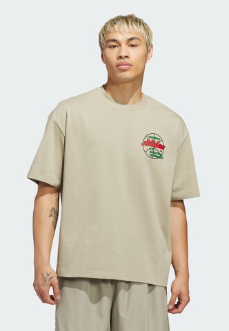ADIDAS ORIGINALS Shirt 'Tournament' in Beige: front