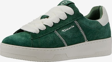 Tamaris Sneaker low in Grün: Vorderseite