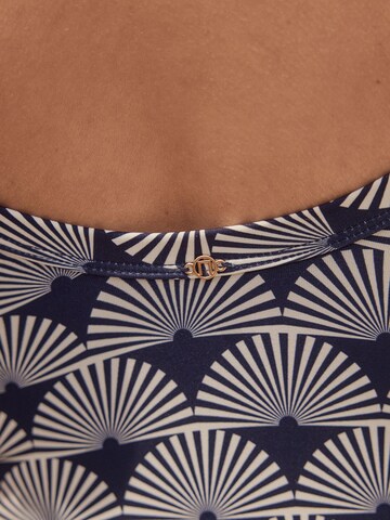 Next Bustier Enodelne kopalke | modra barva