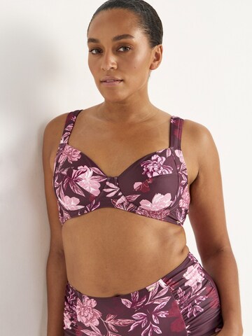 Cellbes of Sweden T-shirt Bikini top in Red: front