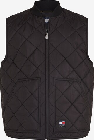 Tommy Jeans Bodywarmer 'Diamond' in Zwart: voorkant