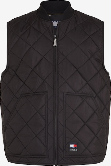 Tommy Jeans Gilet 'Diamond' en marine / rouge / noir / blanc, Vue avec produit