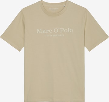 T-Shirt Marc O'Polo en beige : devant