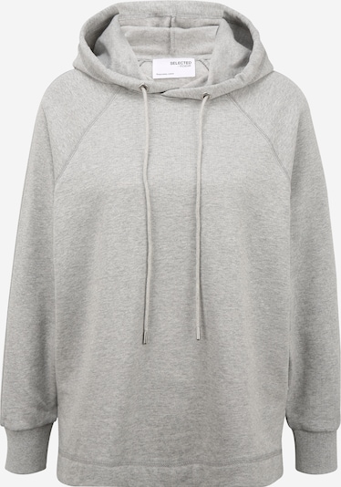 Selected Femme Petite Sweatshirt 'STASIE' in Light grey, Item view