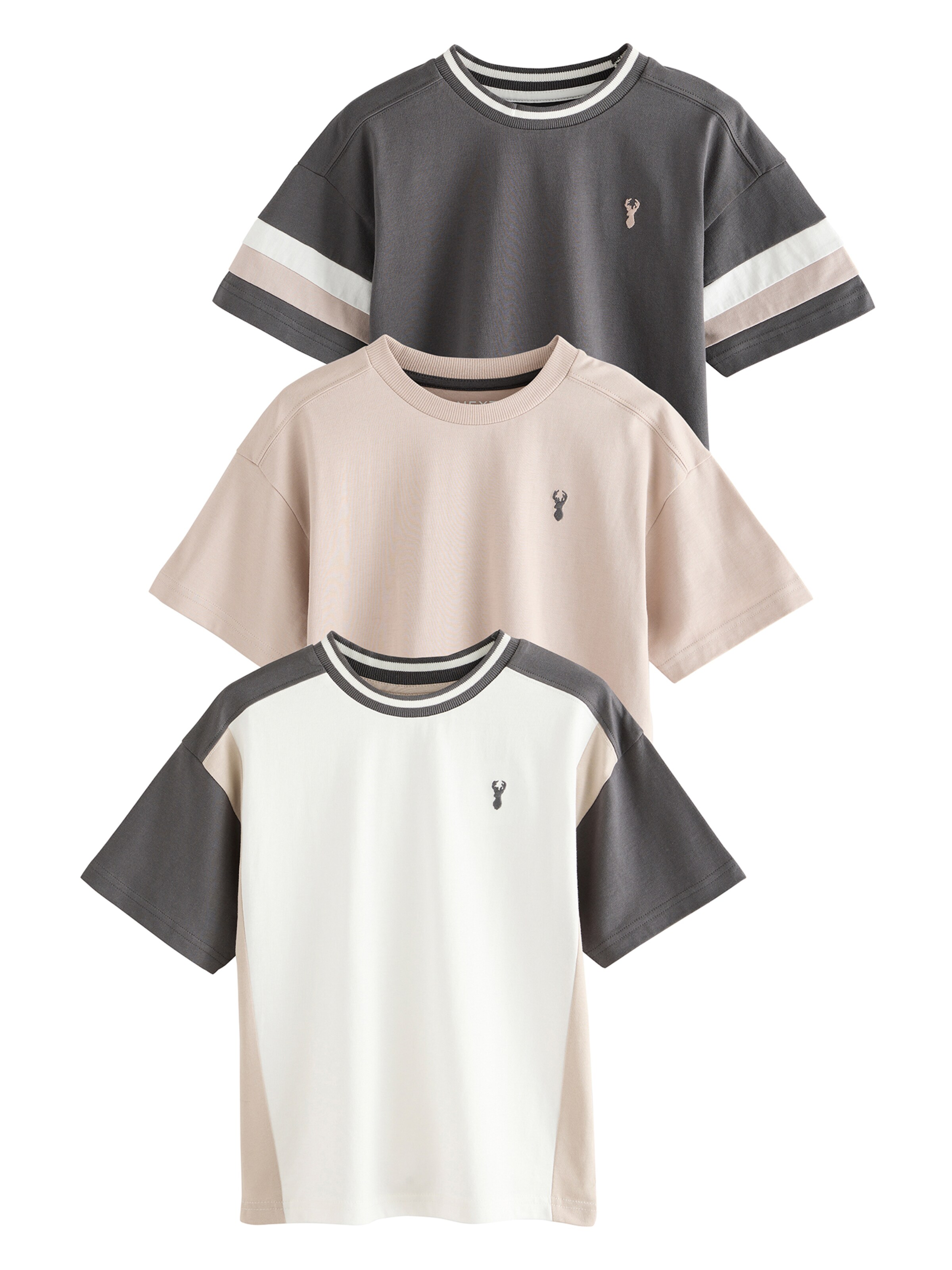 Next T-Shirt in Beige: Vorderseite