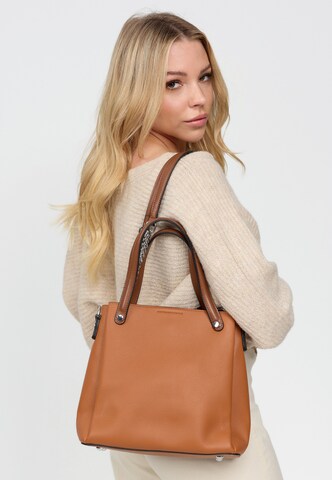 HARPA Handbag 'GABBIE' in Brown: front