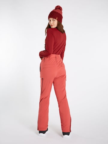 PROTEST Regular Workout Pants 'CARMACKS' in Red