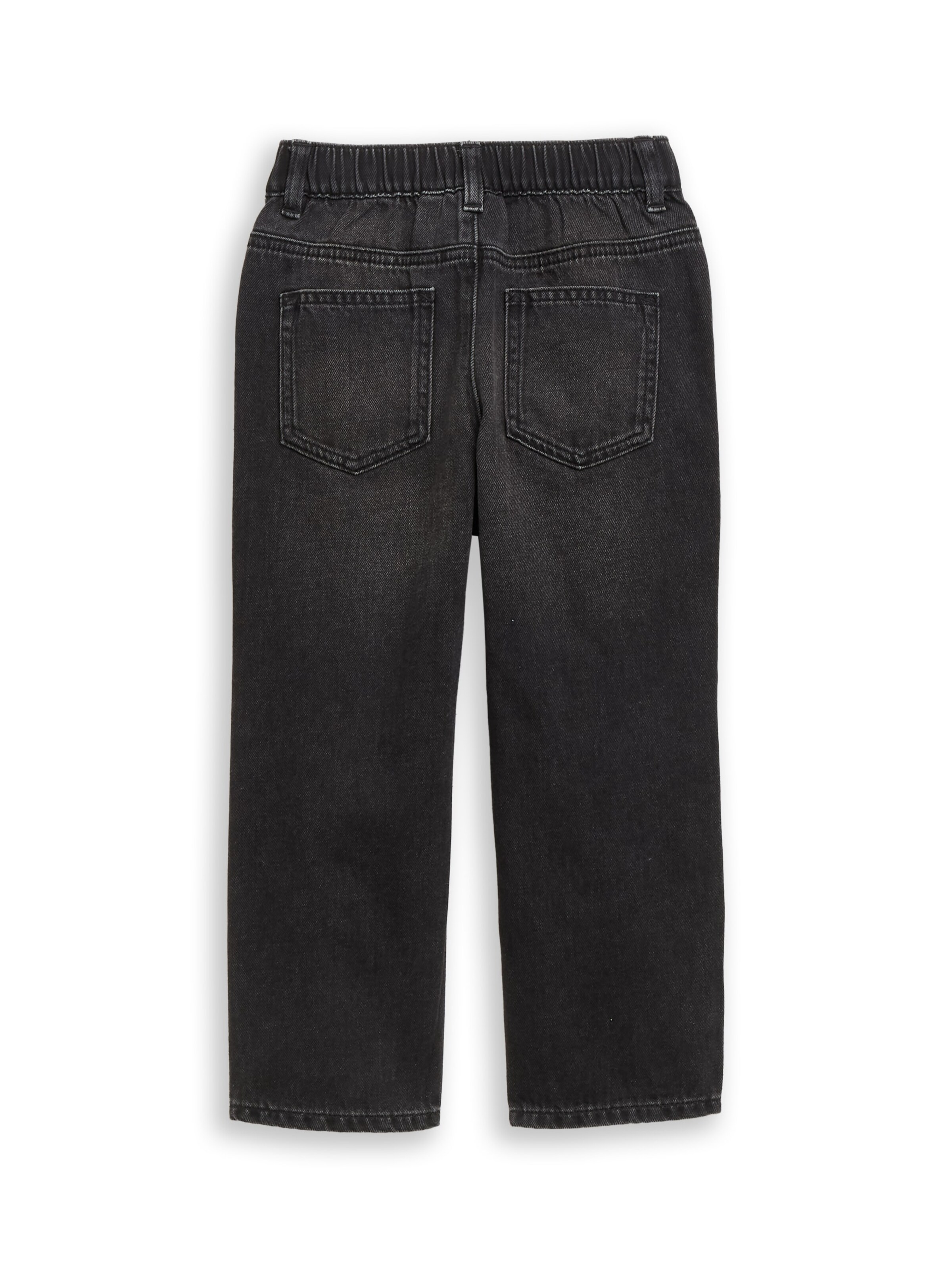 TOM TAILOR Baggy Jeans in Zwart