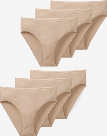 SCHIESSER Slip 'Essentials' in Beige: Vorderseite