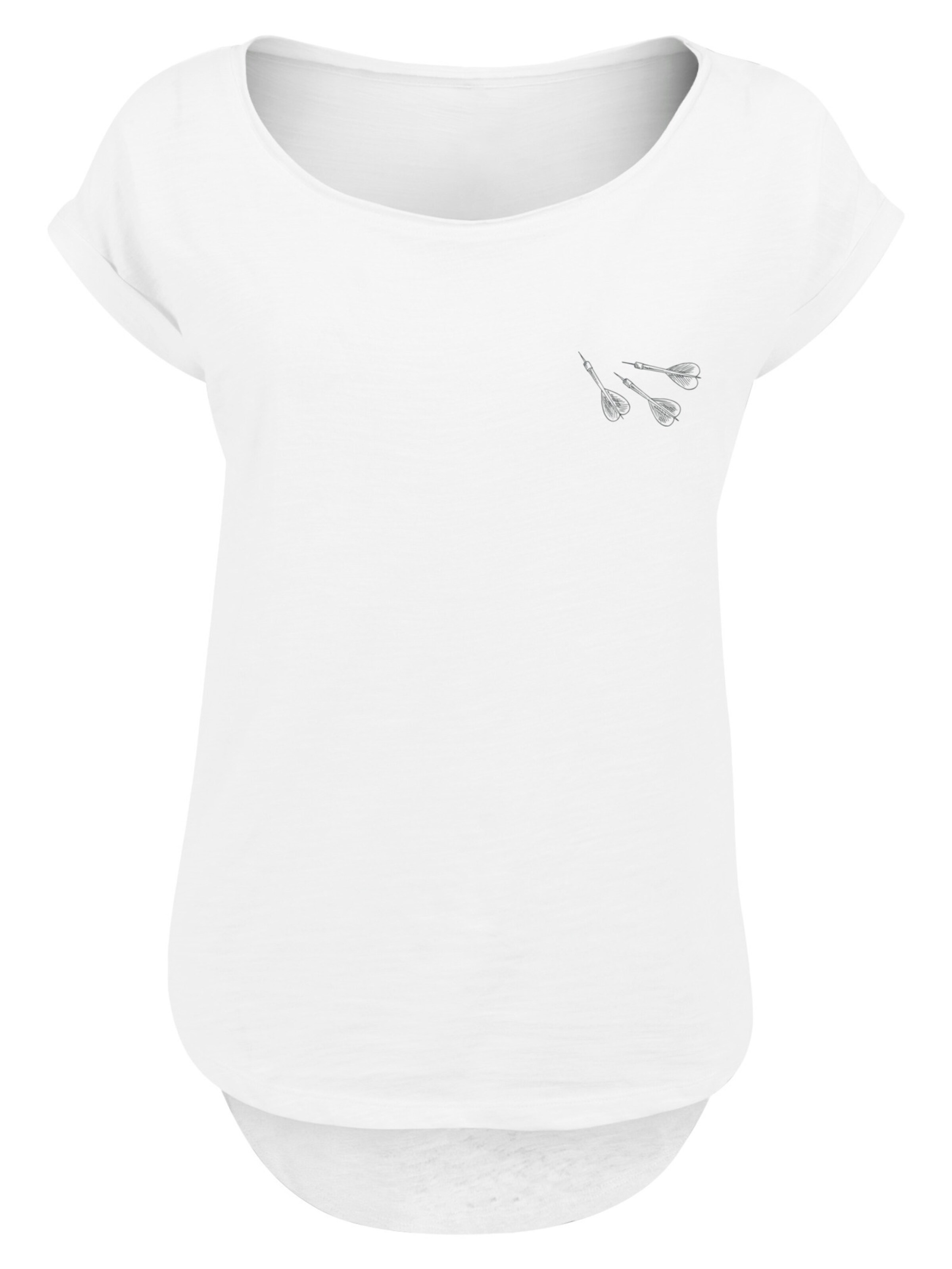 T-shirt F4NT4STIC en blanc : devant