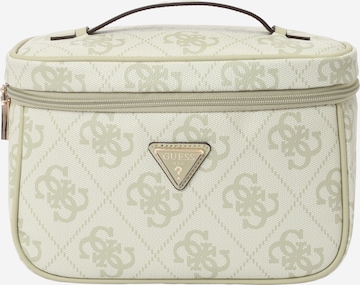 GUESS Kulturtasche 'BERTA' in Grün: Vorderseite