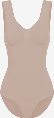 Body modelant 'Tank Bodysuit Sculpting Shapewear mit Slip' cfab (formerly creamy fabrics) en beige : devant