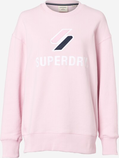 Superdry Sweatshirt in Navy / Pink / White, Item view