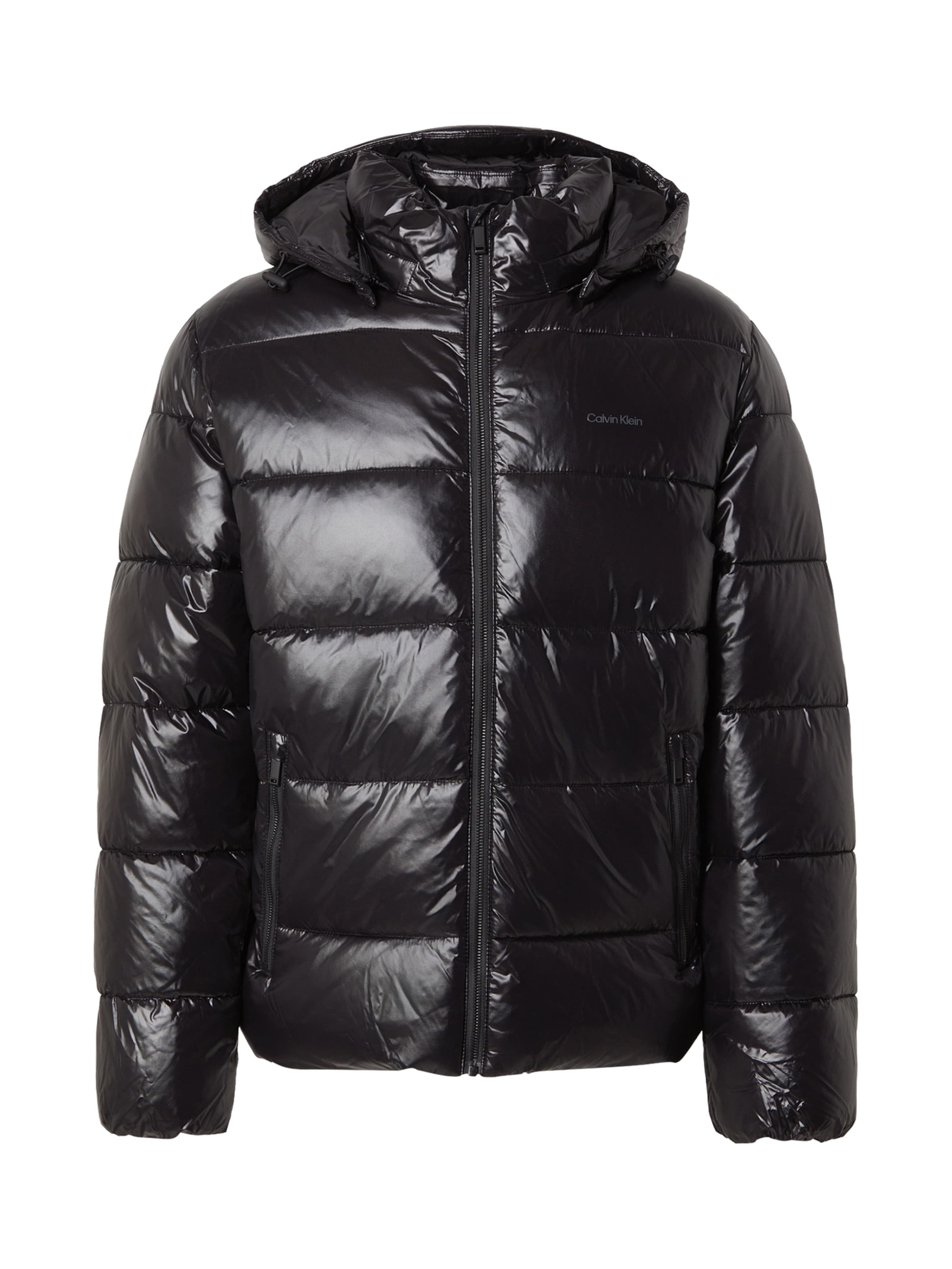 Calvin Klein Χειμερινό μπουφάν σε μαύρο: μπροστά