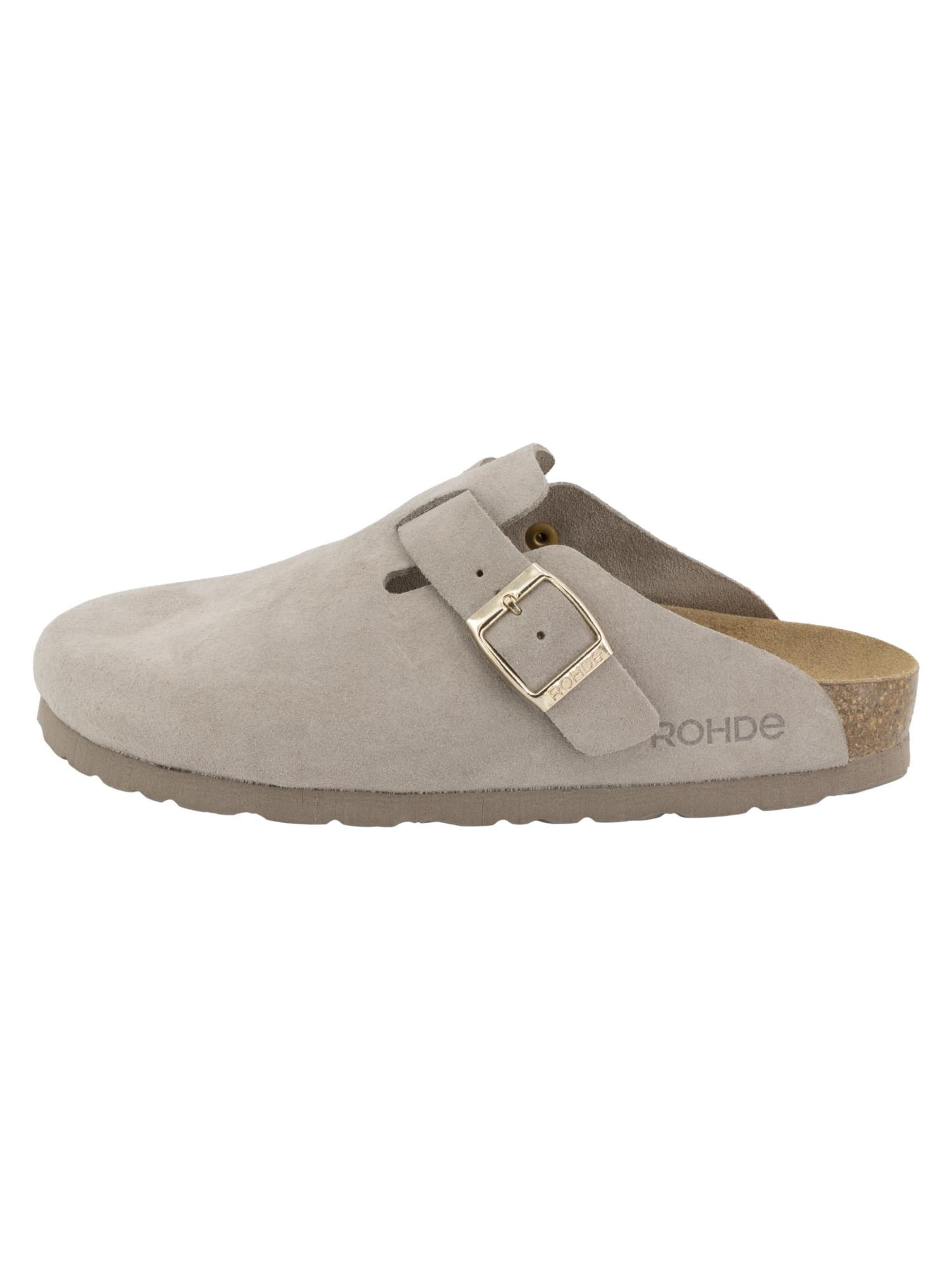 ROHDE Clogs 'Alba'‌‌‌‌‌‌ in Beige: Vorderseite